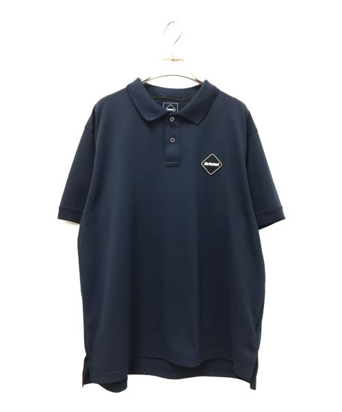 F.C.R.B.（エフシーアールビー）F.C.R.B. (エフシーアールビー) EMBLEM POLO ネイビー サイズ:Mの古着・服飾アイテム