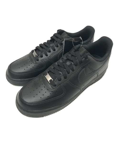 NIKE（ナイキ）NIKE (ナイキ) AIR FORCE 1 07 ブラック サイズ:28.0cm 未使用品の古着・服飾アイテム