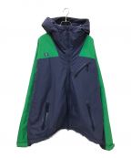 X-LARGEエクストララージ）の古着「BI-COLOR MOUNTAIN JACKET」｜ネイビー×グリーン