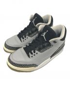 NIKEナイキ）の古着「AIR JORDAN 3」｜グレー