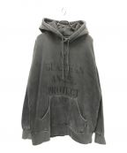 EXAMPLEエグザンプル）の古着「GUARDIAN PIGMENT HOODIE」｜チャコールグレー