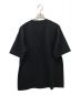 A.P.C. (アー・ペー・セー) EDIFICE (エディフィス) 別注 オーバーサイズロゴプリントTシャツ ブラック サイズ:S：7000円