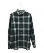 Lochcarron×23区ロキャロン×ニジュウサンク）の古着「TARTANCHECK CLEARチェックシャツ」｜グリーン