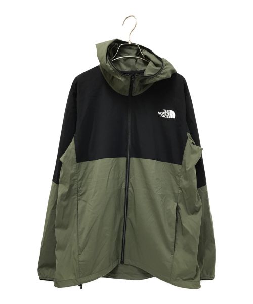 THE NORTH FACE（ザ ノース フェイス）THE NORTH FACE (ザ ノース フェイス) エニータイムウィンドフーディ オリーブ サイズ:Lの古着・服飾アイテム