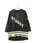 stussy（ステューシー）の古着「メッシュホッケーTシャツ」｜ブラック