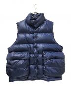 DAIWA PIER39ダイワ ピア39）の古着「TECH BACK PACKER DOWN VEST」｜ネイビー