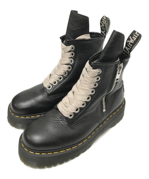 Dr.Martens（ドクターマーチン）Dr.Martens (ドクターマーチン) RICK OWENS (リック オウエンス) QUAD SOLE JUMBO LACE BOOT ブラック サイズ:US:10の古着・服飾アイテム