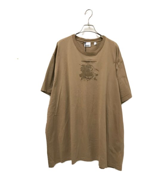 BURBERRY（バーバリー）BURBERRY (バーバリー) ‘TRISTAN’ T-SHIRT ブラウン サイズ:XLの古着・服飾アイテム