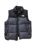 THE NORTH FACE（ザ ノース フェイス）の古着「1996 ENGINEERED JACQUARD NUPTSE VEST」｜ブラック×パープル