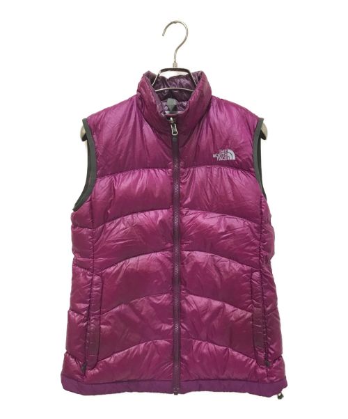 THE NORTH FACE（ザ ノース フェイス）THE NORTH FACE (ザ ノース フェイス) ACONCAGUA VEST パープル サイズ:Mの古着・服飾アイテム