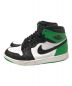 NIKE (ナイキ) Air Jordan 1 Retro High OG ブラック×グリーン サイズ:27.0㎝：15800円