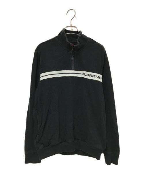 SUPREME（シュプリーム）SUPREME (シュプリーム) Half Zip Warm Up ブラック サイズ:Sの古着・服飾アイテム