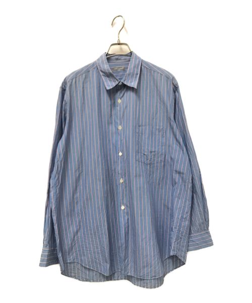 COMME des GARCONS HOMME（コムデギャルソン オム）COMME des GARCONS HOMME (コムデギャルソン オム) ストライプシャツ ブルー サイズ:下記参照の古着・服飾アイテム