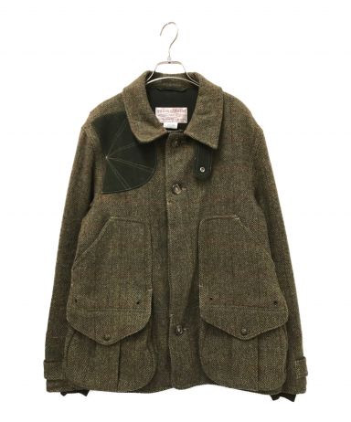 【中古・古着通販】FILSON GARMENT (フィルソンガーメント) Harris Tweed (ハリスツイード) WATER FOWL  JACKET ベージュ サイズ:40｜ブランド・古着通販 トレファク公式【TREFAC FASHION】スマホサイト