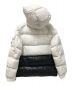 MONCLER (モンクレール) MAURES ダウンジャケット ホワイト サイズ:2：108000円