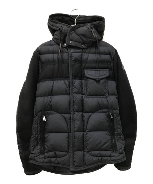 MONCLER（モンクレール）MONCLER (モンクレール) RYAN GIUBBOTTO 2WAYダウンジャケット ブラック サイズ:2の古着・服飾アイテム