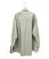 AURALEE (オーラリー) WASHED FINX TWILL BIG SHIRTS ライトグレー サイズ:4：7800円