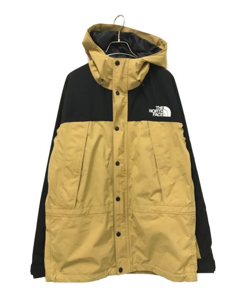 THE NORTH FACE（ザ ノース フェイス）THE NORTH FACE (ザ ノース フェイス) Mountain Light Jacket ブラック×ベージュ サイズ:Lの古着・服飾アイテム