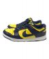 NIKE (ナイキ) Dunk Low ”Michigan” イエロー×ネイビー サイズ:27.0㎝：8000円