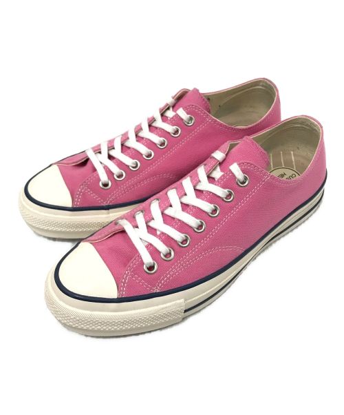 CONVERSE ADDICT（コンバース アディクト）CONVERSE ADDICT (コンバース アディクト) CHUCK TAYLOR CANVAS OX ピンク サイズ:27.5cmの古着・服飾アイテム