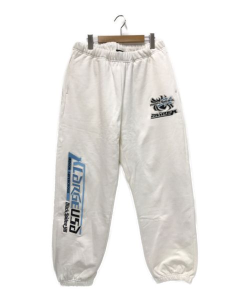 X-LARGE（エクストララージ）X-LARGE (エクストララージ) AVIREX (アヴィレックス) SWEAT PANTS ホワイト サイズ:XL 未使用品の古着・服飾アイテム