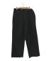 Graphpaper（グラフペーパー）の古着「TYPEWRITER WIDE COOK PANTS」｜ブラック