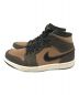 NIKE (ナイキ) AIR JORDAN 1 MID SE ブラウン サイズ:25.5cm：9800円