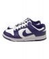 NIKE (ナイキ) DUNK LOW RETRO ホワイト×パープル サイズ:25.5cm：7800円