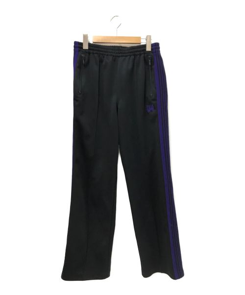 Needles（ニードルズ）Needles (ニードルス) Track Pant S ブラック×パープル サイズ:Sの古着・服飾アイテム