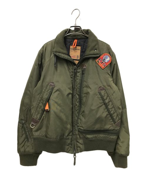 PARAJUMPERS（パラジャンパーズ）PARAJUMPERS (パラジャンパーズ) フライトジャケット グリーン サイズ:Mの古着・服飾アイテム