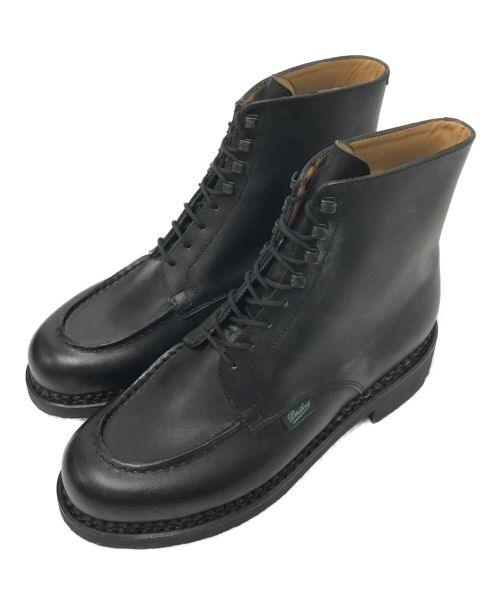 PARABOOT（パラブーツ）PARABOOT (パラブーツ) BEAULIEU/Uチップブーツ ブラック サイズ:5 1/2の古着・服飾アイテム