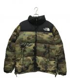 THE NORTH FACEザ ノース フェイス）の古着「Novelty Nuptse Jacket」｜オリーブ