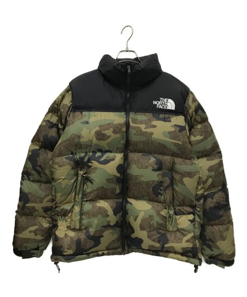 THE NORTH FACE（ザ ノース フェイス）THE NORTH FACE (ザ ノース フェイス) Novelty Nuptse Jacket オリーブ サイズ:Lの古着・服飾アイテム