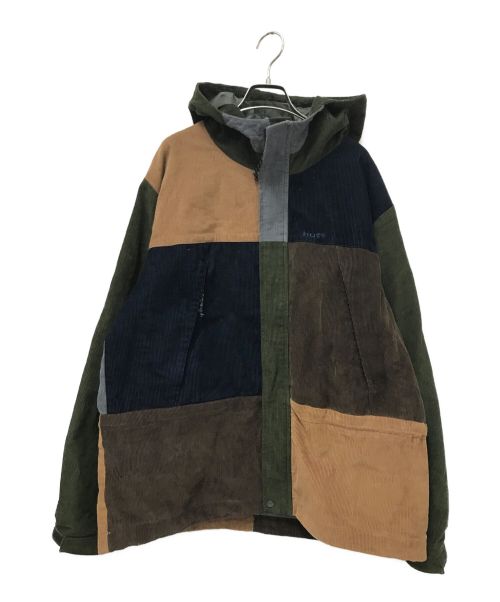 HUF（ハフ）HUF (ハフ) CONTRAST CORD MOUNTAIN JACKET オリーブ サイズ:Lの古着・服飾アイテム