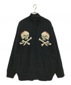 Schottショット）の古着「SKULL DRIVERS KNIT」｜ブラック