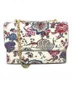 TORY BURCHトリーバーチ）の古着「Fleming Printed Small Convertible Shoulder BAG」｜ホワイト