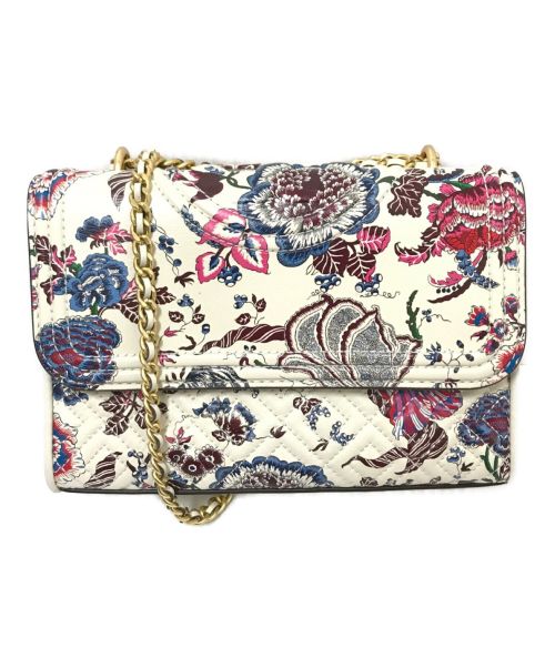 TORY BURCH（トリーバーチ）TORY BURCH (トリーバーチ) Fleming Printed Small Convertible Shoulder BAG ホワイト サイズ:下記参照の古着・服飾アイテム