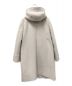 green label relaxing (グリーンレーベルリラクシング) KF W 2WAY ノーカラー HOOD コート ベージュ サイズ:38：4800円