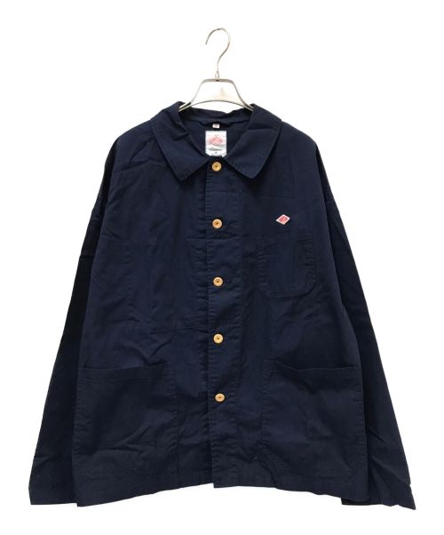 DANTON（ダントン）DANTON (ダントン) COTTON TWILL JACKET ネイビー サイズ:40の古着・服飾アイテム