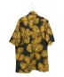 DRIES VAN NOTEN (ドリスヴァンノッテン) CLASEN BIS 9003 M.W.SHIRT ブラック×ブラウン サイズ:48：12800円