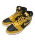 NIKE（ナイキ）の古着「AIR JORDAN 1 RETRO HI OG POLLEN」｜ブラック×イエロー