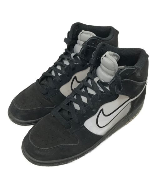 NIKE（ナイキ）NIKE (ナイキ) DUNK HIGH ブラック×シルバー サイズ:26.5cmの古着・服飾アイテム