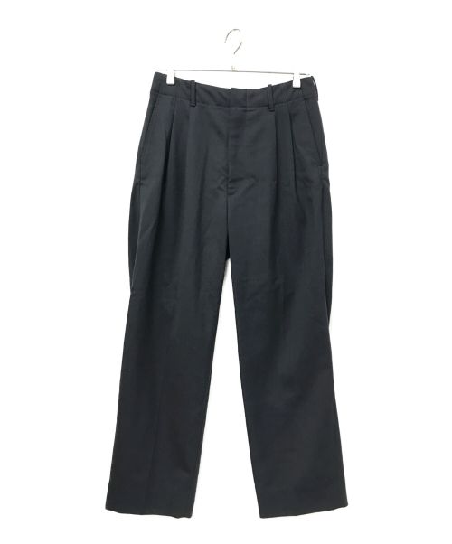 STEVEN ALAN（スティーブンアラン）STEVEN ALAN (スティーブンアラン) VIN TWILL 2PLEATED PANTS-BOLD ネイビー サイズ:Mの古着・服飾アイテム