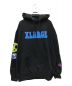 X-LARGE（エクストララージ）の古着「FLOWER PULLOVER HOODED SWEAT」｜ブラック