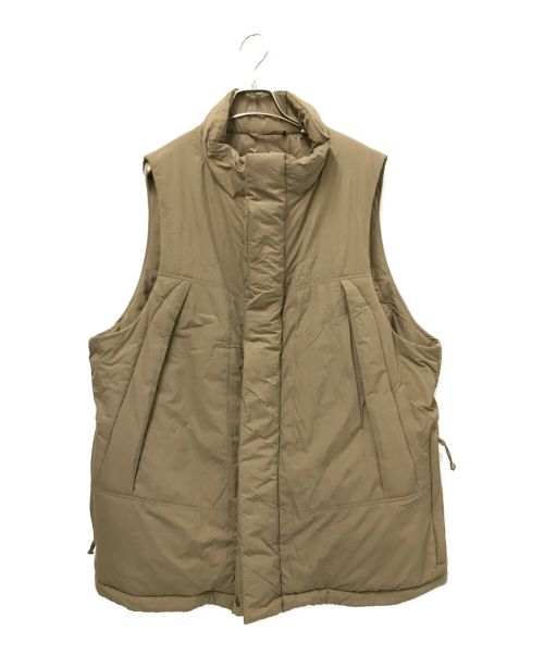 FREAK'S STORE（フリークスストア）FREAK'S STORE (フリークスストア) PRIMALOFT VEST ベージュ サイズ:Mの古着・服飾アイテム