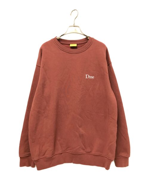 Dime（ダイム）Dime (ダイム) Classic Logo Sweatshirts ブラウン サイズ:Mの古着・服飾アイテム