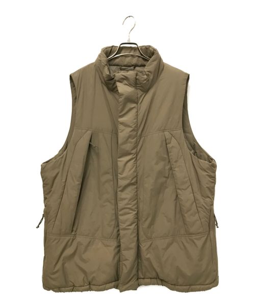 FREAK'S STORE（フリークスストア）FREAK'S STORE (フリークスストア) PRIMALOFT VEST ベージュ サイズ:Mの古着・服飾アイテム