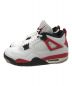 NIKE (ナイキ) AIR JORDAN 4 RETRO ”RED CEMENT” ホワイト サイズ:27.5cm：19800円