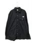 THE NORTH FACE（ザ ノース フェイス）の古着「L/S Nuptse Shirt」｜ブラック