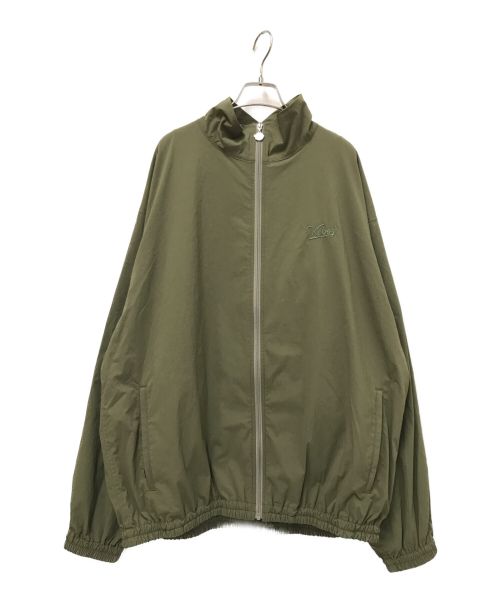 KEBOZ（ケボズ）KEBOZ (ケボズ) NYLON TRACK JACKET 2 オリーブ サイズ:XLの古着・服飾アイテム